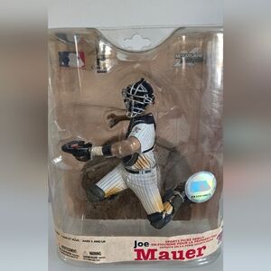 McFarlane Toys Joe Mauer Action Figure - Black and White